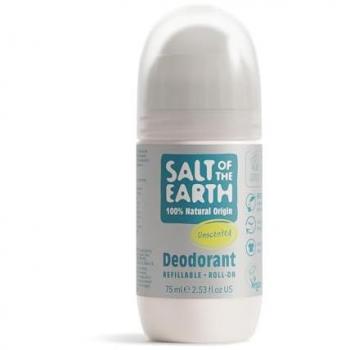 Eco-Friendly Unscented Natural Roll-On Deodorant - 75ml