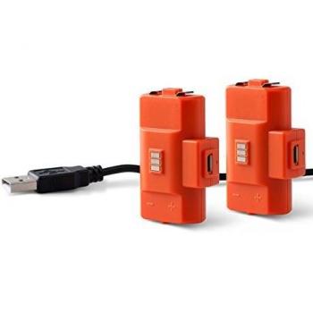 Play and Charge Kit Plus - Microsoft Officially Licensed for Xbox One/Xbox One S/Xbox One X