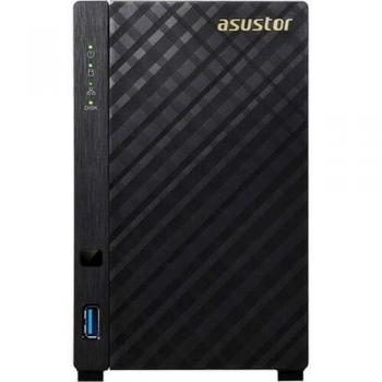 Servidor NAS ASUSTOR AS1002TV2 2 BAHIAS Armada Dual Core 1.6GHZ 512MB Raid 0,1 JBOD SATA6GB USB 3.0