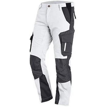 Pantalón de trabajo Florian talla 50 blanco/antracita FHB
