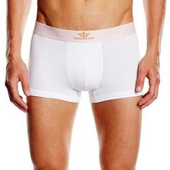 Dockers Classic - Bañador para hombre, color white cotton stretch, talla X-Large