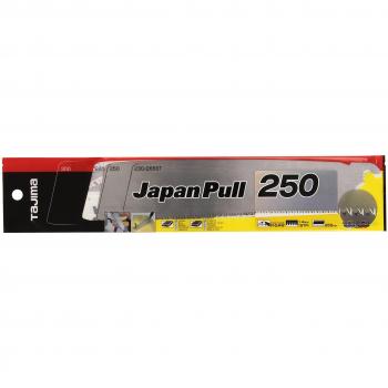 Tajima 4781050 Hoja de sierra de tracción rápida japonesa de 250 mm, negra, 250 mm