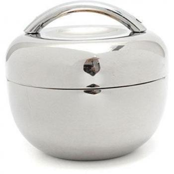Fiambrera - Generico Fiambrera de acero inoxidable envase de alimento Caja de almuerzo de aislamiento termico de 1300ml