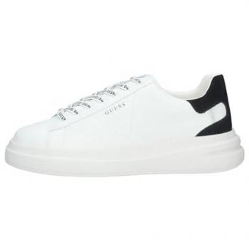 Guess Elba Sneakers With Branded Laces, Sneakers, male, White, Size: 9 US Men's Sneakers Autumn/Winter Collection