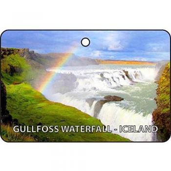 AAF Ambientador De Coche GULLFOSS Waterfall - Iceland