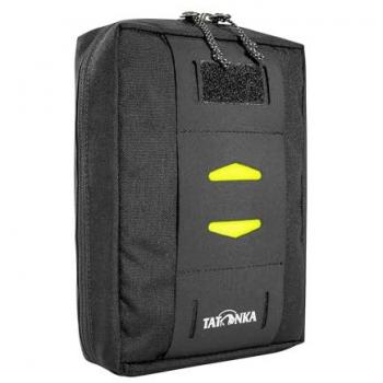 Bolsa organizadora Tatonka Universal 20 x 14 cm negro - Bolsa para accesorios robusta, compatible con mochilas y riñoneras, sistema de fijación modular (MOLLE), dimensiones de 20 x 14 cm