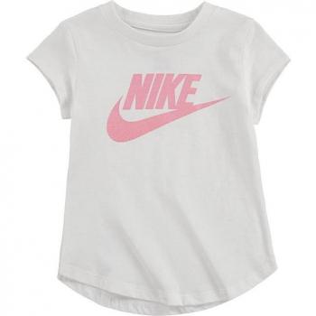 Camiseta de Manga Corta Infantil Nike Futura SS Blanco