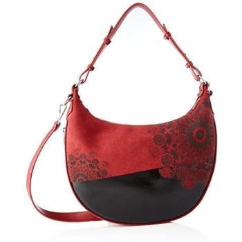 Desigual Bag 2tones Siberia, Bolso para Mujer, Rot
