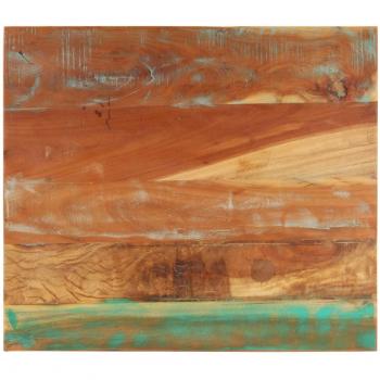 Tablero de mesa rectangular de madera maciza 70x80 cm 25-27 mm
