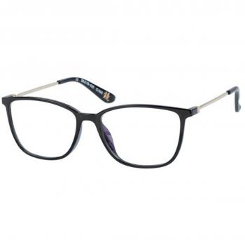Superdry SDO LEYA 104 Men's Eyeglasses Black Size 53 - Frame Only with Blue Light Block Available