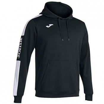 Sudadera con capucha Joma Championship IV Hombre, Negro Blanco