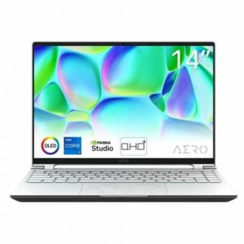Gigabyte AERO 14 OLED BMF-H2ESBB3SH Laptop 14 Intel Core i7-13620H, 16GB LPDDR5 RAM, 1TB SSD, NVIDIA GeForce RTX 4050, pantalla