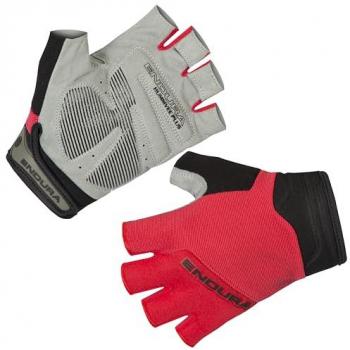 Guantes Cortos Endura Hummvee Plus II Ciclismo Rojo S