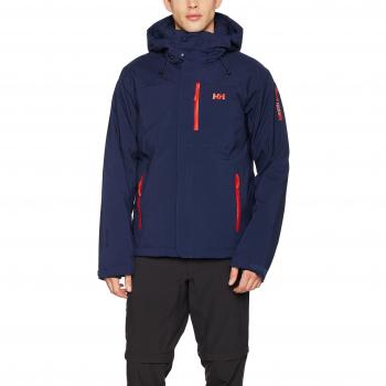 Helly Hansen Express - Chaqueta esquí para hombre, color azul, talla L