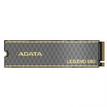 SSD M.2 ADATA Legend 860 500GB PCIe Gen 4 - Velocidades de Lectura 5000MB/s y Escritura 3000MB/s