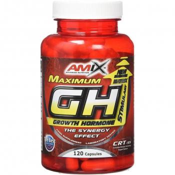 AMIX - Suplemento Deportivo - GH en Formato de 120 Cápsulas - Ayuda a Mejorar la Síntesis de Proteínas - Potencia el Desarrollo de Masa Muscular - Contiene L- Arginina