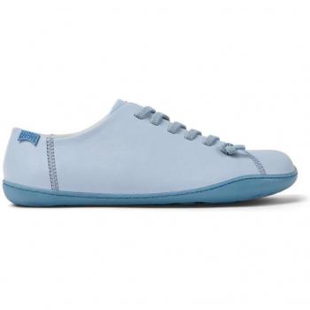 Camper K200514-038 Peu Cami zapatillas color azul claro de piel para mujer