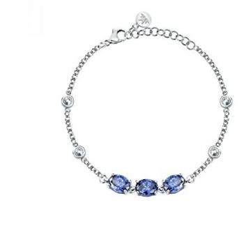 Morellato Colori Pulsera Mujer de Acero Inoxidable con latón, circonitas y cristales - SAVY19