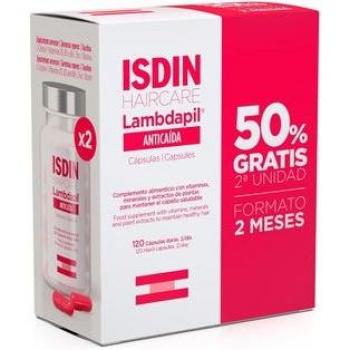 Cápsulas Anticaída ISDIN Lambdapil 2x60 cápsulas