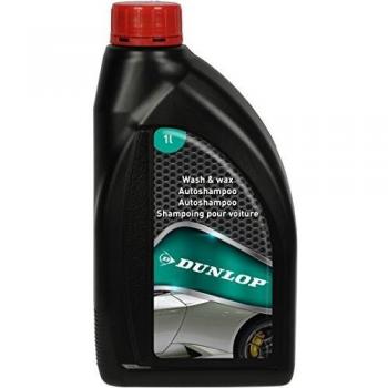 Dunlop - Champú para coche de 1 l, con cera abrillantadora para lavado de camiones, motos o coches
