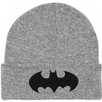 DC Comics Batman Mono Gorro de Punto, Gris