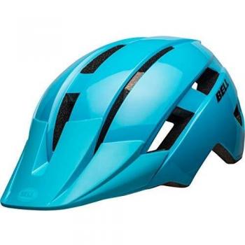 BELL Sidetrack II Casco de Bicicleta para niños, Azul Claro, Talla única