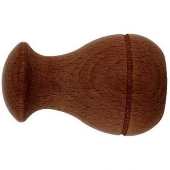 Riel Chyc 5430190 Terminal Madera Granada 28x69 mm. Nogal