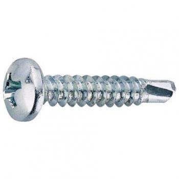 Celo 942167504N - Tornillo Punta Broca Din 7504N Cabeza Alomada Impronta Ph Diámetro 4,2X16 Mm Cincado, 500 Unidades