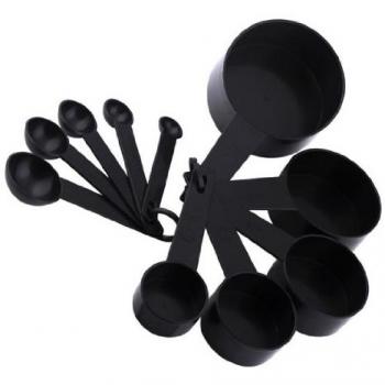10 cucharas medidoras plástico para cocinar
