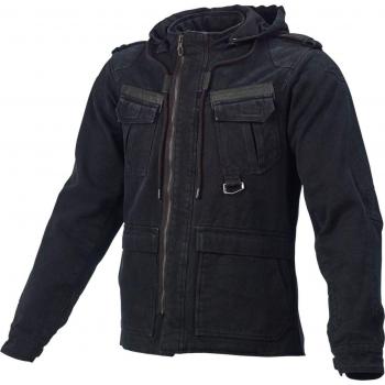 Chaqueta textil de motocicleta Macna Combat Negra 3XL