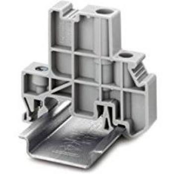 Soporte Terminal Universal E/UK 1, 10mm de Ancho, Color Gris, 1 Pieza