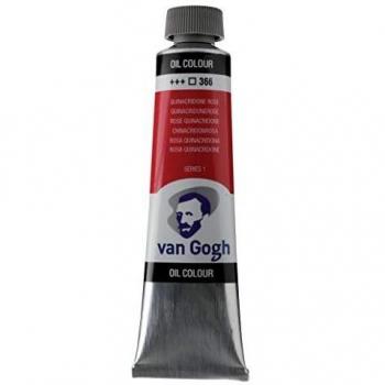 Talens : Van Gogh Oil Colour 40ml : QUINACRIDONE ROSE S1