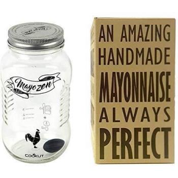 QuickMix Mayonnaise Shaker with Emulsifying Ball