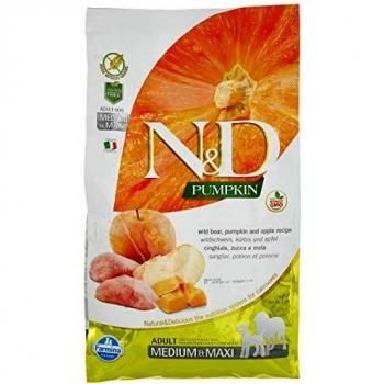 FARMINA - Farmina N&D Calabaza y Jabalí Adult Medium & Maxi Grain Free - 2350-2,5 kg