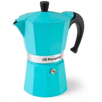 Cafetera Italiana Orbegozo KFV645 6 Tazas Color Menta