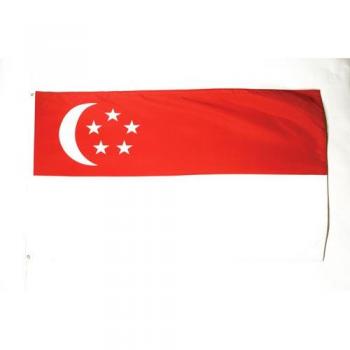 AZ FLAG Bandera de Singapur 90x60cm - Bandera SINGAPURENSE 60 x 90 cm