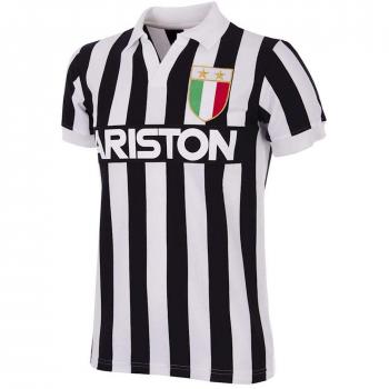 Camiseta Retro de Manga Corta Juventus FC 1984-85