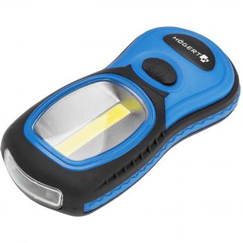 Lámpara de mano Hogert Technik HT1E402 - Luz de inspección portátil, color azul y negro, 60mm