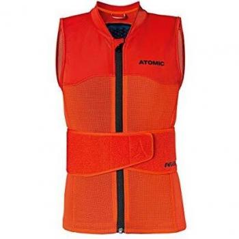 ATOMIC Live Shield AMID JR Chaleco, Unisex niños, Red, S