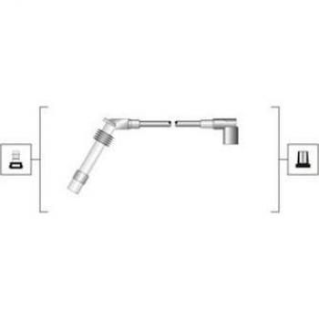 Juego de cables de encendido MAGNETI MARELLI 941319170043