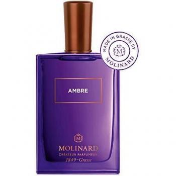 Molinard Ambre Eau de Parfum 75ml - Fragrance, 75ml bottle, Amber scent profile, unisex, long-lasting wear, luxurious packaging