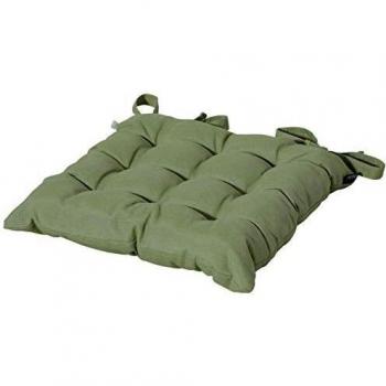 Madison Cojín para Silla Panama Decoración de Casa Hogar Asiento Comodidad Moderno Suave Útil Accesorio Práctico Funcionalidad 46x46cm Verde Salvia
