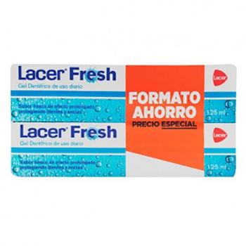 LACER FRESH GEL DENT 125 ml DUPLO (FORMATO AHORRO)