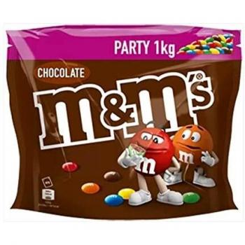 M&M's Choco Snack en Bolitas de Colores de Chocolate con Leche, bolsita de chocolate