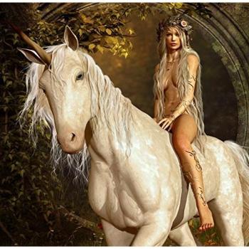 Puzzle Grafika El Hada y el Unicornio - 1500 Piezas