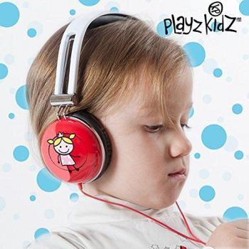 Hasëndad Hada Mágica Play Kidz - Auriculares estéreo, Color Rojo
