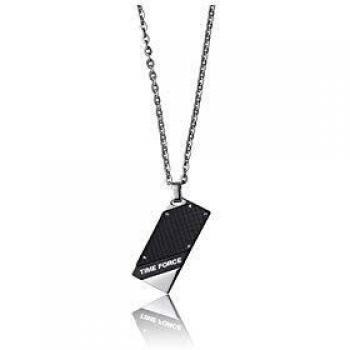 Time Force Conjunto de cadena y colgante TS5112CS