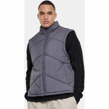 Urban Classics Men's Arrow Puffer Vest - Dark Shadow, 4XL, 100% Polyester