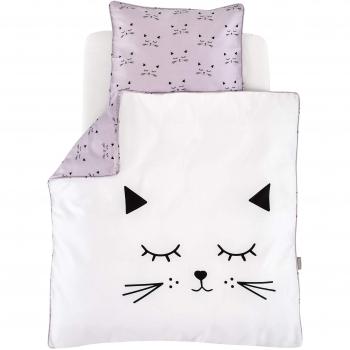 Bed Linen “Cuddly Cat” 80 x 80 cm