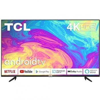 TCL 43BP615 - Smart TV 43 con 4K HDR, Ultra HD, Android 9.0, Dobly Audio, WiFi, Slim Design & Micro Dimming Pro, Smart HDR, HDR 10, Compatible con Google Assistant y Alexa